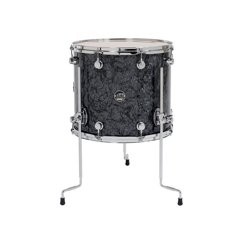 DRUM WORKSHOP TIMPANO PERFORMANCE FINISH PLY / SATIN OIL - BLACK DIAMOND 16x14