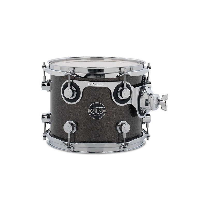 DRUM WORKSHOP TOM TOM PERFORMANCE FINISH PLY / SATIN OIL - BLACK DIAMOND 13x10