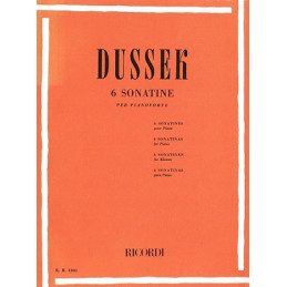 DUSSEK 6 Sonatine Op. 20