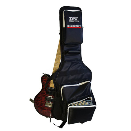 DV MARK CUSTODIA IMBOTTITA PER CHITARRA CON VANO TESTATA