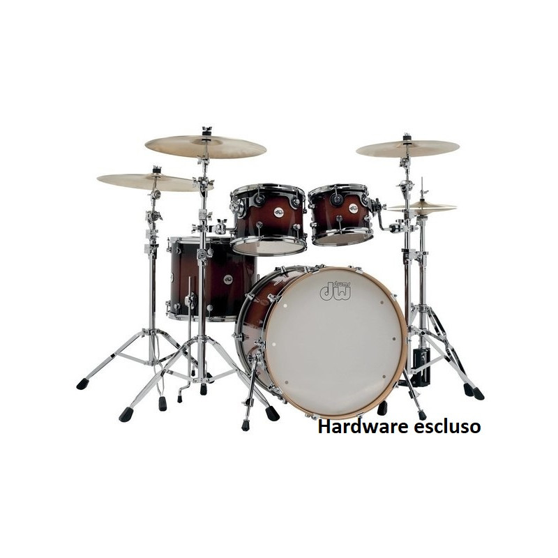 DW Design TOBACCO BURST 22''/10''/12''/16''