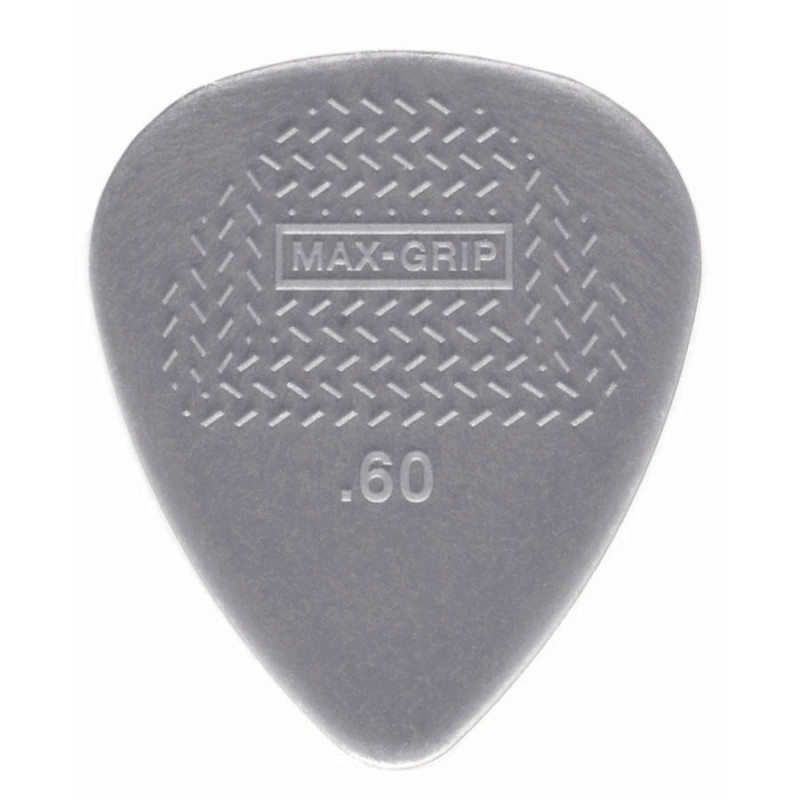 DUNLOP PLETTRO 449P.60 NYLON Max Grip Std .60mm | Disalvatoremusics...
