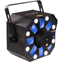 effetto combo Laser+LED+Strobo