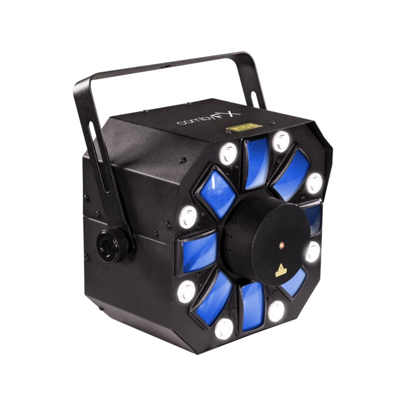 effetto combo Laser+LED+Strobo