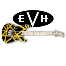 EVH Stripes Black/Yellow