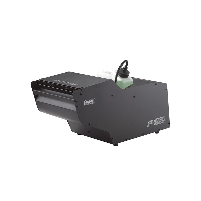 F-1E - 800 W fazer, water based compatible fluids, 3-pin & 5-pin DMX