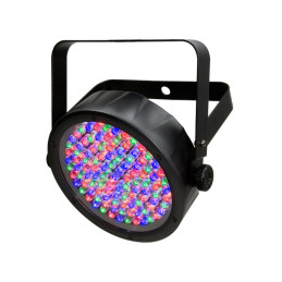 Faro Par 56 Led SLIMAtomic4Dj Rgb Spot 10Mm Nero