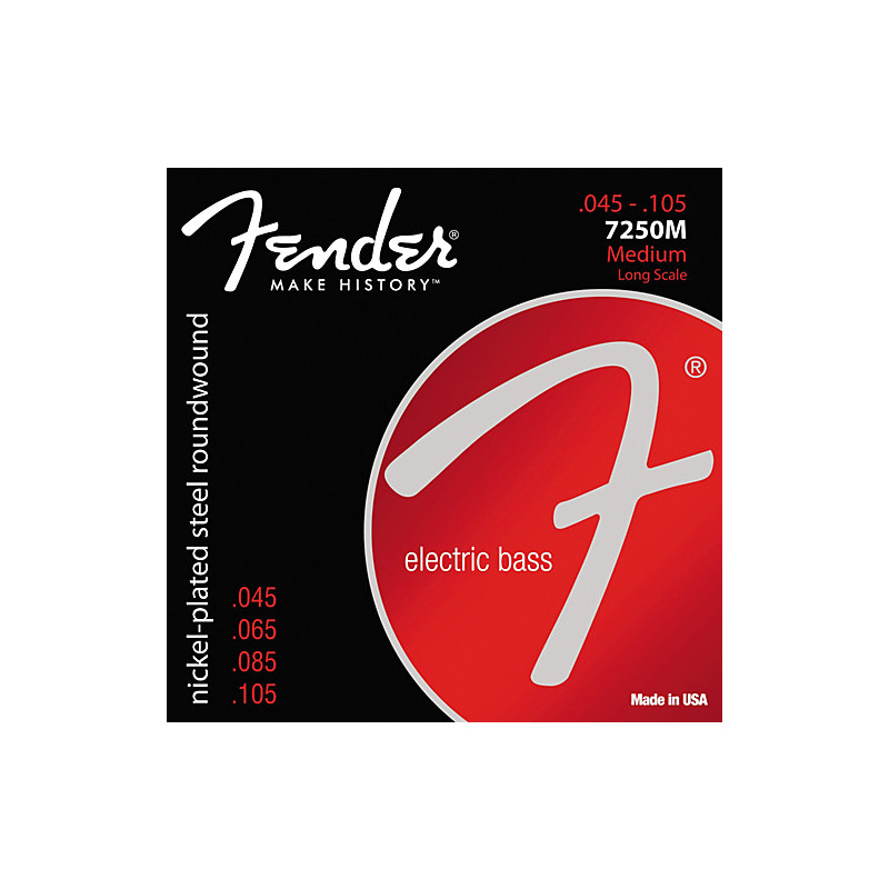 Fender 7250M 045-105 Nickel-Plated Steel Long-Scale Muta per basso elettrico