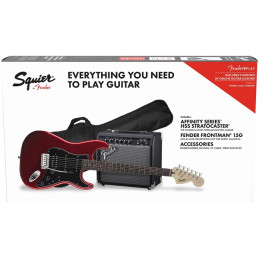 FENDER AFFINITY STRATOCASTER HSS PACK Candy Apple Red