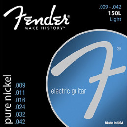 Fender Muta chitarra elettrica 150L 009-042 150s Pure Nickel Ball End