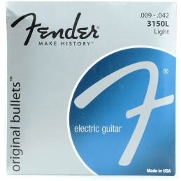 Fender Muta chitarra elettrica 3150L 009-042 Original Bullets Pure Nickel