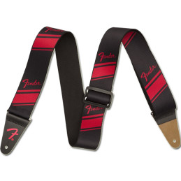 Fender® Competition Stripe Strap, Ruby, TRACOLLA
