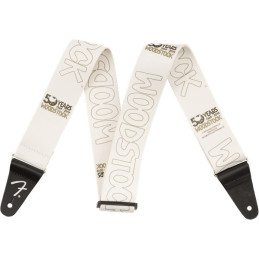 FENDER® WOODSTOCK® STRAP, WHITE TRACOLLA