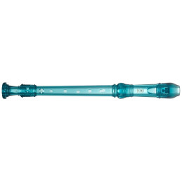 FLAUTO DOLCE SOPRANO IN DO YRS20GB BLU TRASPARENTE