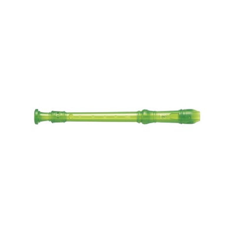 FLAUTO DOLCE SOPRANO IN DO YRS20GG VERDE TRASPARENTE