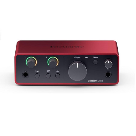 FOCUSRITE Scarlett Solo 4th Gen