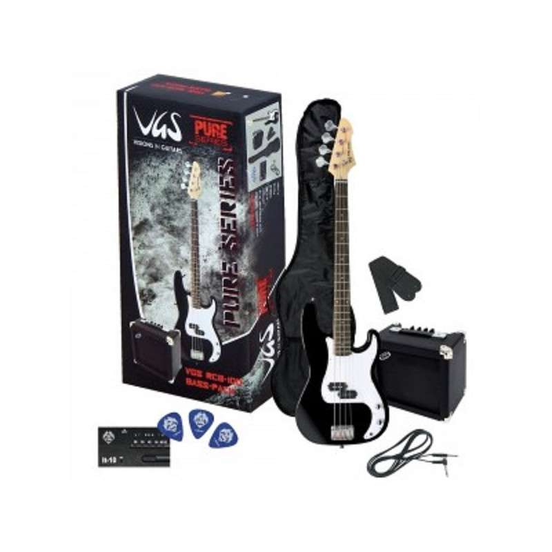 GEWApure E-Bass VGS RCB-100 Bass Pack 3-Tone Sunburst