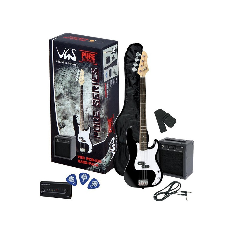 GEWApure E-Bass VGS RCB-100 Bass Pack Black
