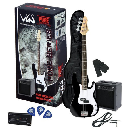 GEWApure E-Bass VGS RCB-100 Bass Pack Black