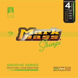 Groove electric bass nickel plated steel - 040 060 080 100