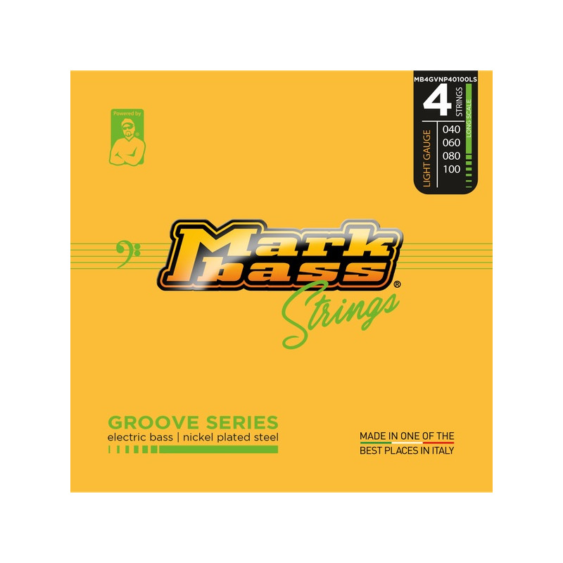 Groove electric bass nickel plated steel - 040 060 080 100