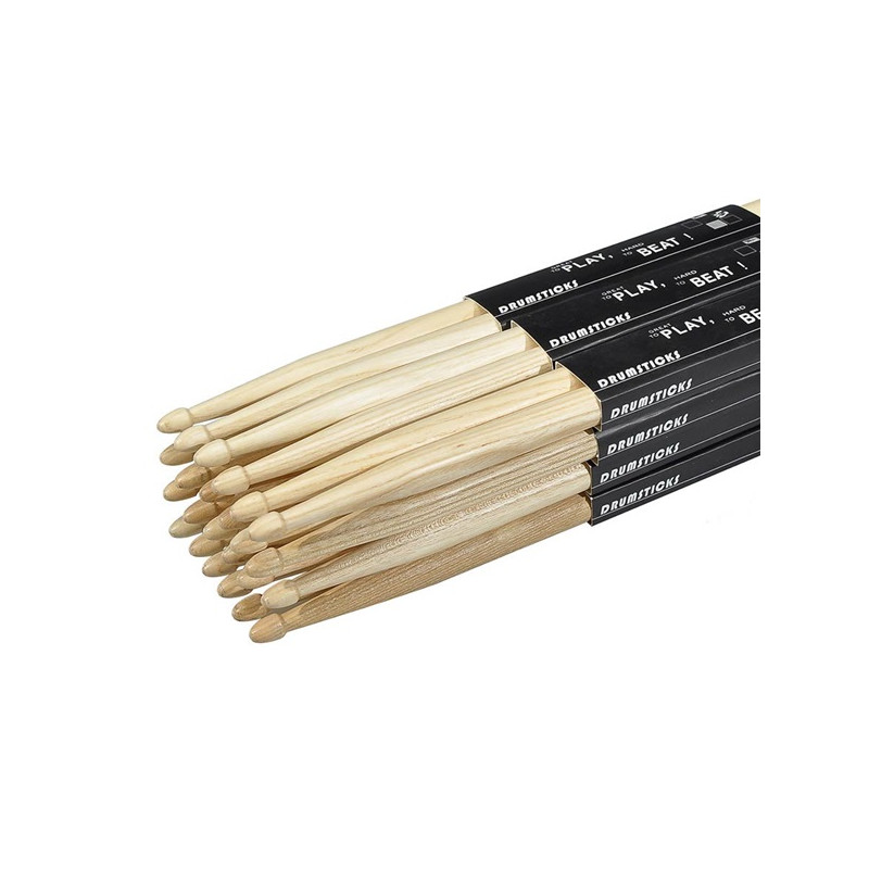 Hayman bacchette per batteria 5B, confezione 12 paia
