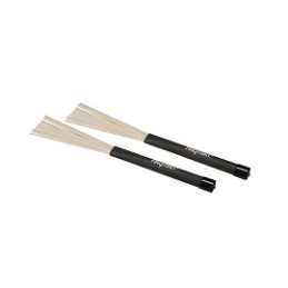 HAYMAN Spazzole per batteria, retraibili, setole in nylon