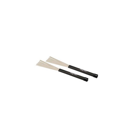 HAYMAN Spazzole per batteria, retraibili, setole in nylon