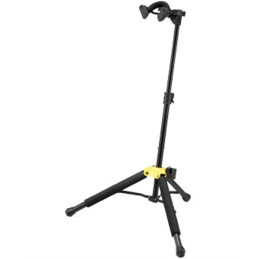 HERCULES DS571BB Supporto TravLite per violino o viola (in Alluminio) - con fodera