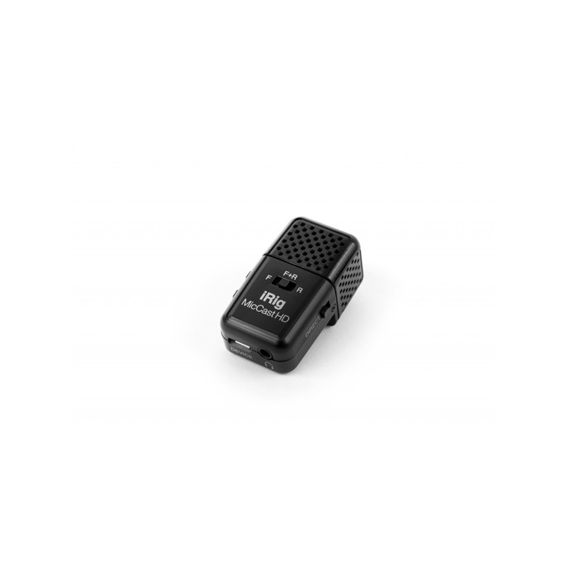 IK MULTIMEDIA iRig Mic Cast HD - Microfono digitale dual-side per voce