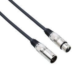 IROMB300 CAVO MICROF.SERIE IRON 3 m XLR3FX/XLR3MX NERO