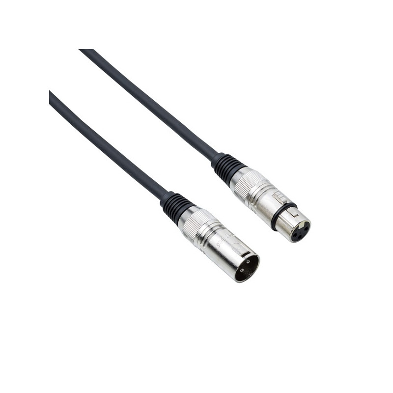 IROMB300 CAVO MICROF.SERIE IRON 3 m XLR3FX/XLR3MX NERO