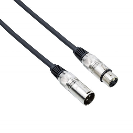 IROMB300 CAVO MICROF.SERIE IRON 3 m XLR3FX/XLR3MX NERO
