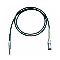 IROMM600P Cavo microfonco xlr jack 6mt nero