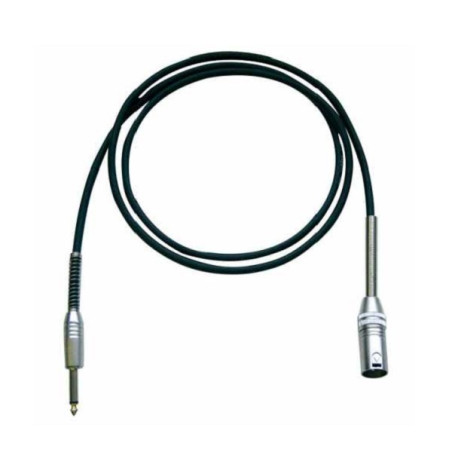 IROMM600P Cavo microfonco xlr jack 6mt nero