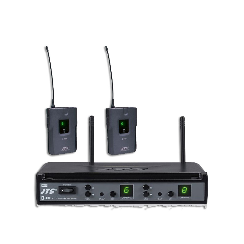 JTS E-7DU/E-7TBD SIST. WIRELESS 690-726 MHZ