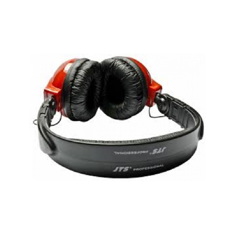 JTS HP-525 RED STUDIO HEADPHONES W/38MM (1,5) DRIVERS