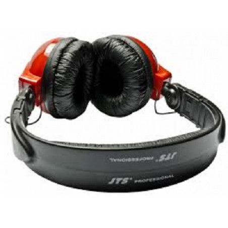 JTS HP-525 RED STUDIO HEADPHONES W/38MM (1,5) DRIVERS