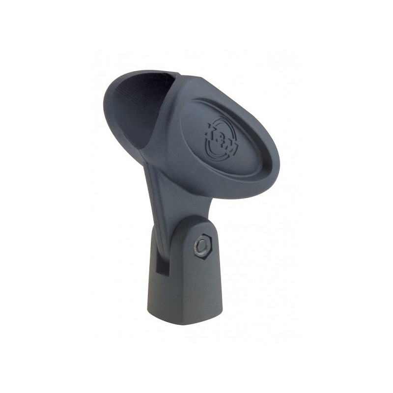 K&M Clip nera per microfono 85055-500-55