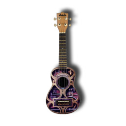 KALA MK-SSTEAMPUNK - Ukulele soprano Ukadelic legno - Steampunk