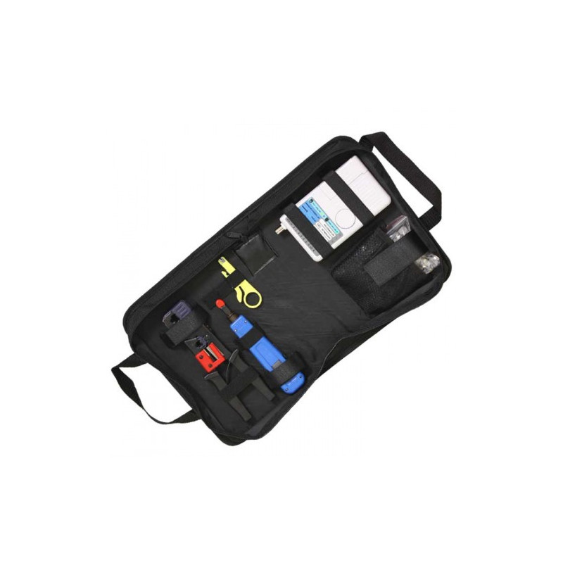 Kit con borsa per il cablaggio di cavi e reti LAN-Ethernet