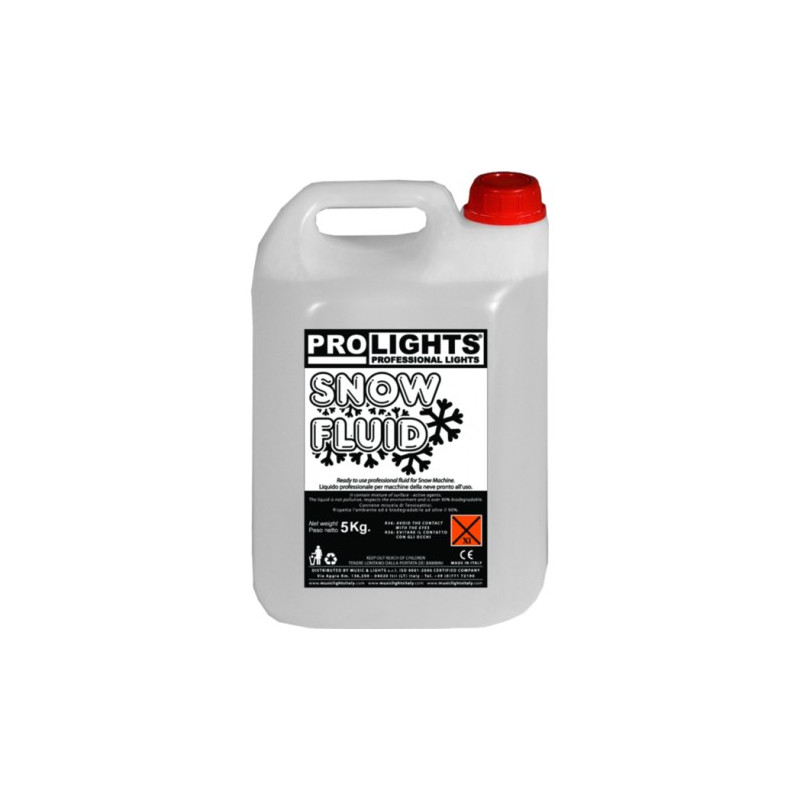 Liquido per macchine effetto neve, tanica 5kg