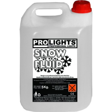 Liquido per macchine effetto neve, tanica 5kg