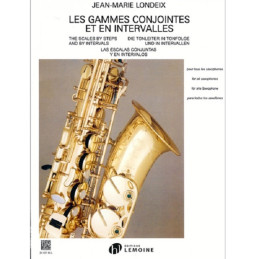LONDEIX J.M. SCALE PER GRADI CONGIUNTI E DISGUINTI SAX