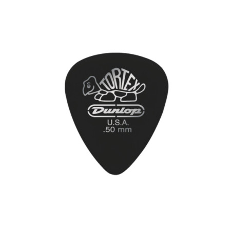 DUNLOP PLETTRO 488P.60 TORTEX Black Standard .60mm | Disalvatoremus...