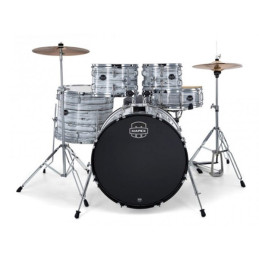 MAPEX CM5844FTCFI Comet Junior 5 pezzi White Marblewood con Hardware e Piatti