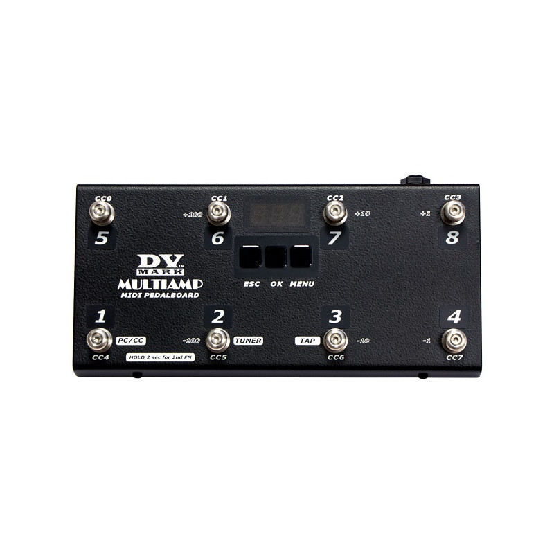 MARKBASS MULTIAMP MIDI PEDALBOARD
