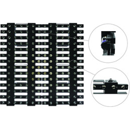 Matrice LED 49x3W, CREE 2800K° WW LED, angolo 8°, IP20, 173W, 7,5Kg