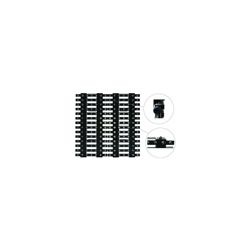 Matrice LED 49x3W, CREE 2800K° WW LED, angolo 8°, IP20, 173W, 7,5Kg