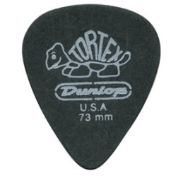 DUNLOP PLETTRO 488P.73 TORTEX Black Standard .73mm | Disalvatoremus...